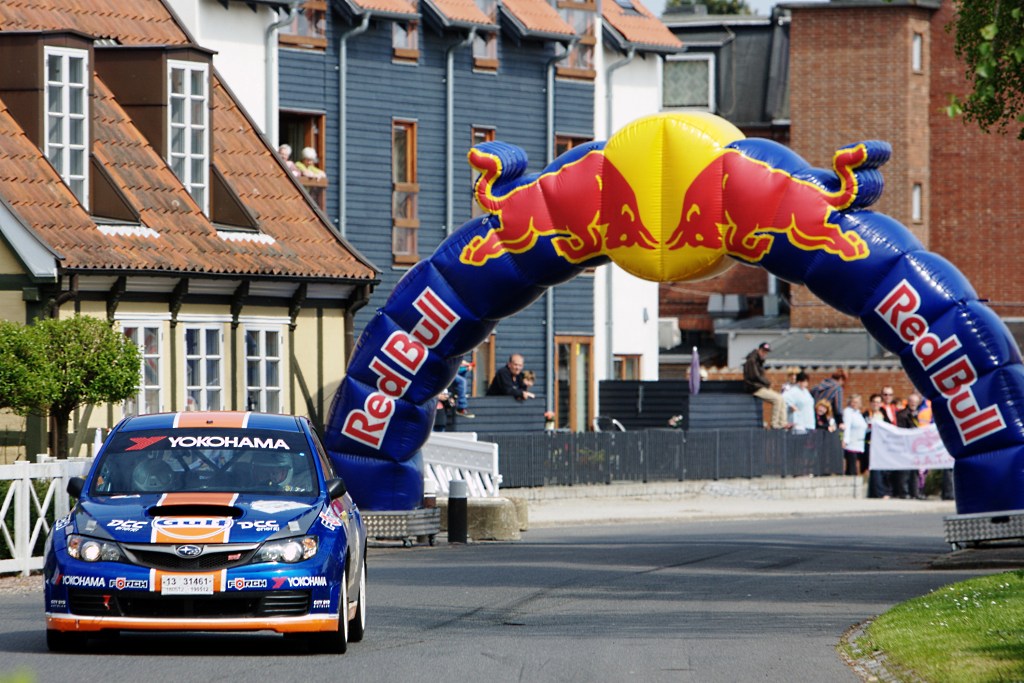 Max Christensen og Ole R. Frederiksen har lagt sig i front for Danish Rally Championship Group N
(Foto: Johnny Pedersen)